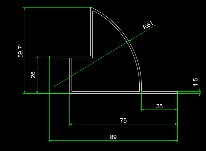 Drawing of Rv Solar Panel Mounting Rails