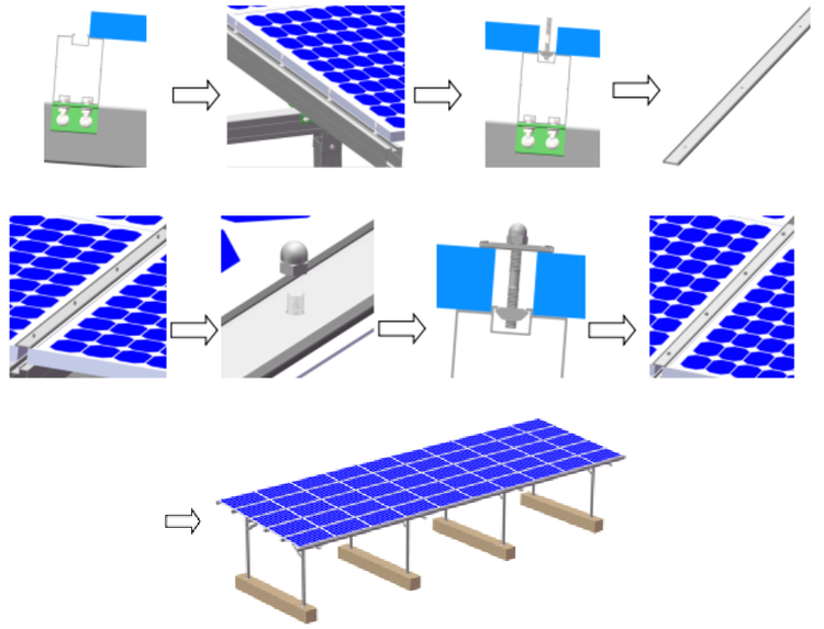 solar carport system solar carport system