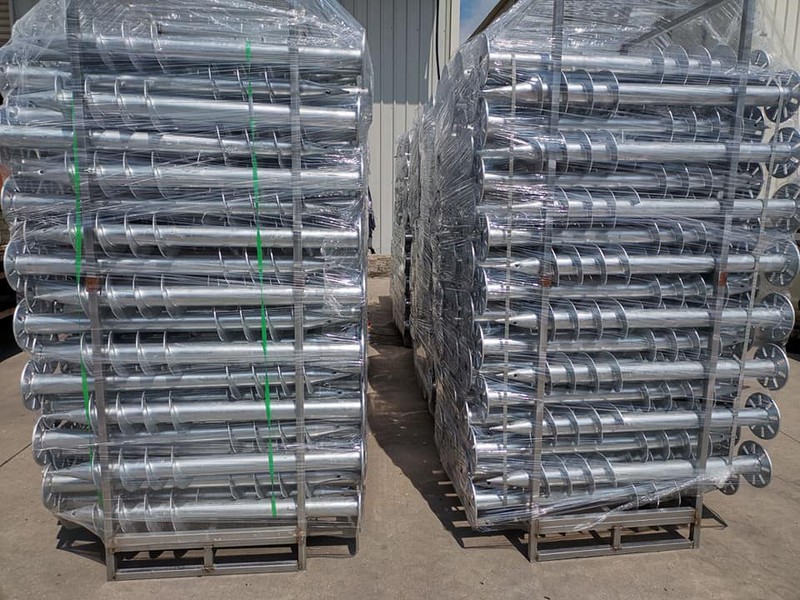 Earth Screw Foundation Packing Earth Screw Foundation Packing
