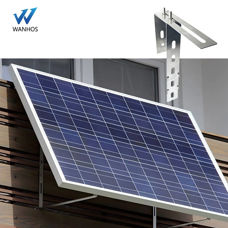 Residential Balcony Solar Power Hook Real Usage Scene Residential Balcony Solar Power Hook Real Usage Scene