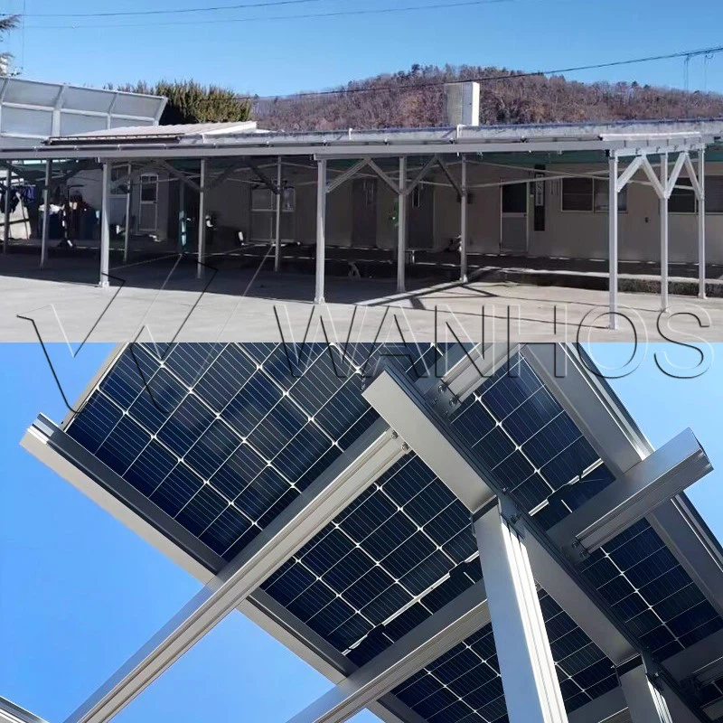 Customized Home Solar Carport Real Usage Scene Customized Home Solar Carport Real Usage Scene