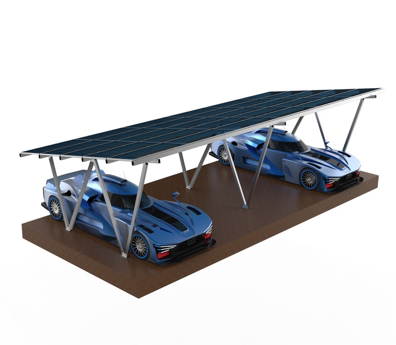 Customized Home Solar Carport Model Customized Home Solar Carport Model