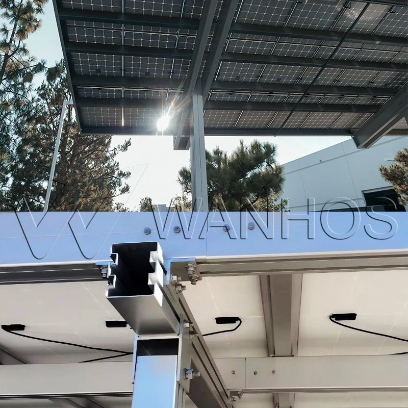 Customized Home Solar Carport Detail Customized Home Solar Carport Detail