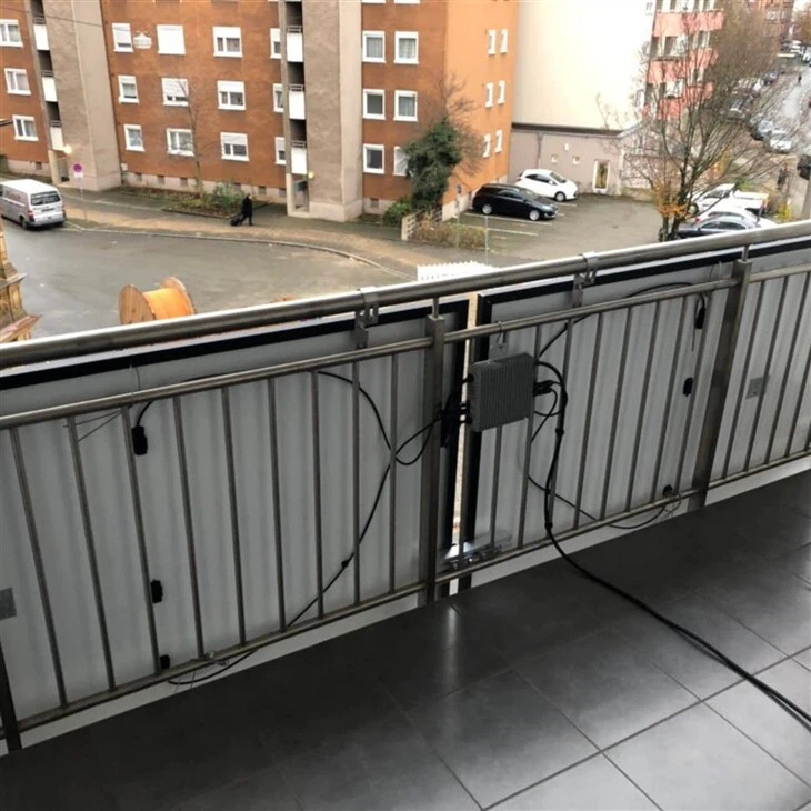 solar mount for balcony