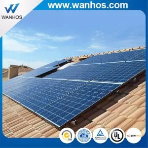 بلاط السقف الشمسية تصاعد بين قوسين