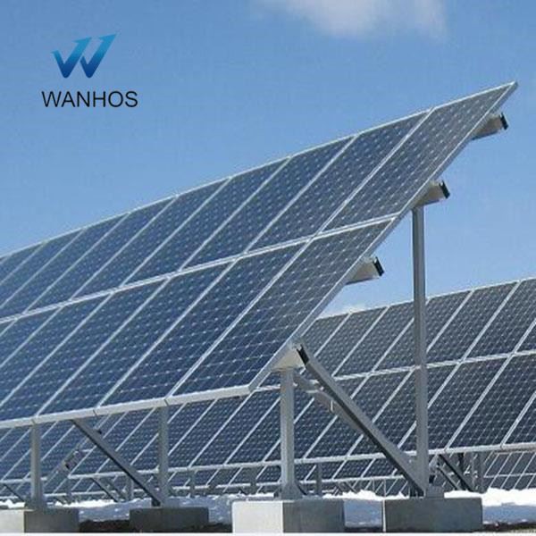 Solar Panel Racks Support On Ground